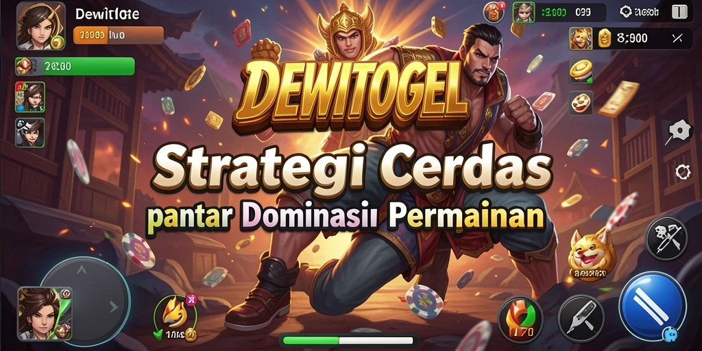 Gameplay DEWITOGEL yang menantang dalam aksi strategi.