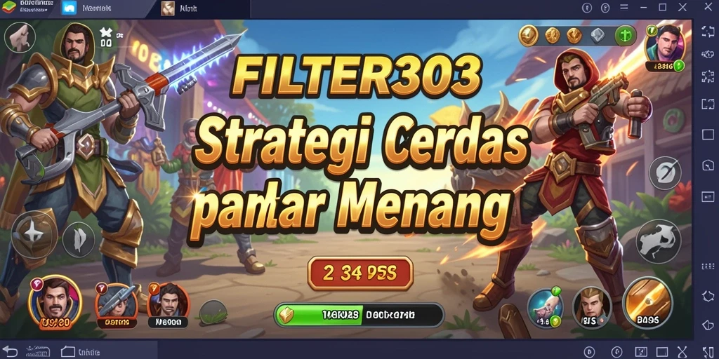 Tampilan gameplay FILTER303 yang menegangkan dan dinamis.