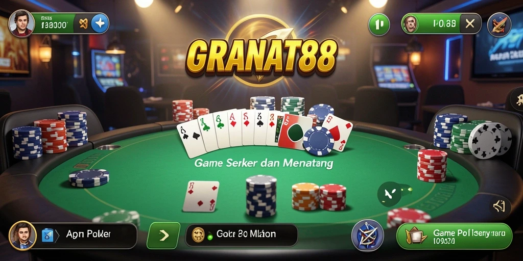 Tampilan gameplay seru di GRANAT88 yang memikat.