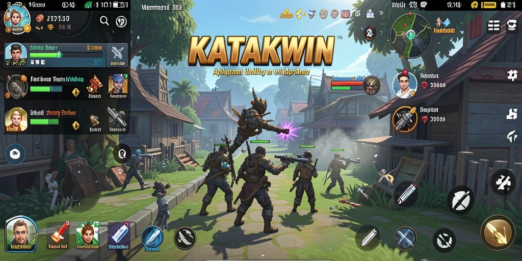 Tangkapan layar KATAKWIN menunjukkan tampilan antarmuka aplikasi Utility yang intuitif.