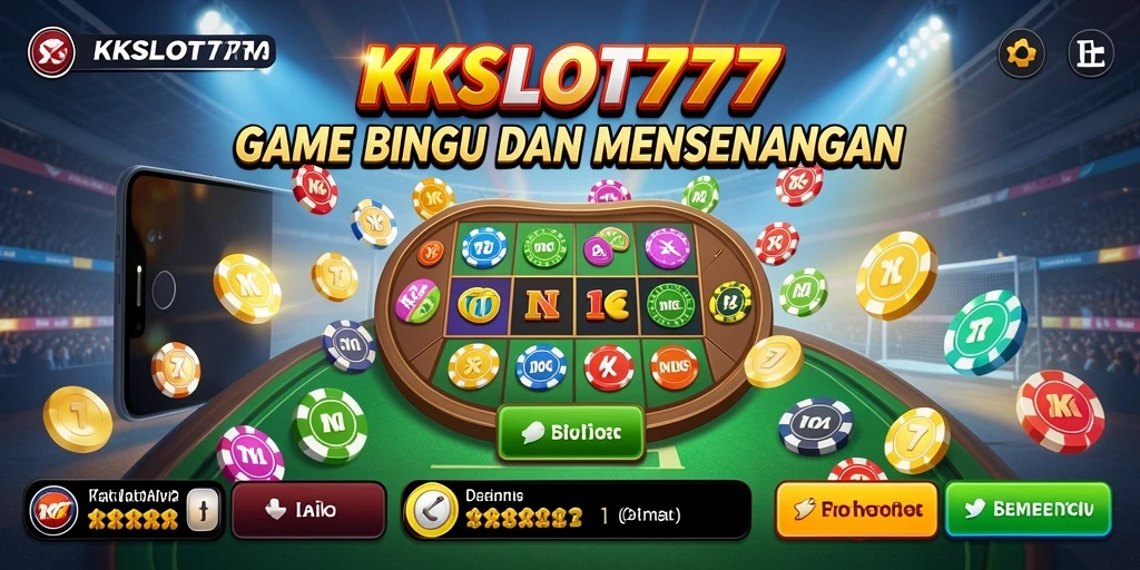 Tampilan gameplay seru KKSLOT777 yang menantang pemain Bingo.