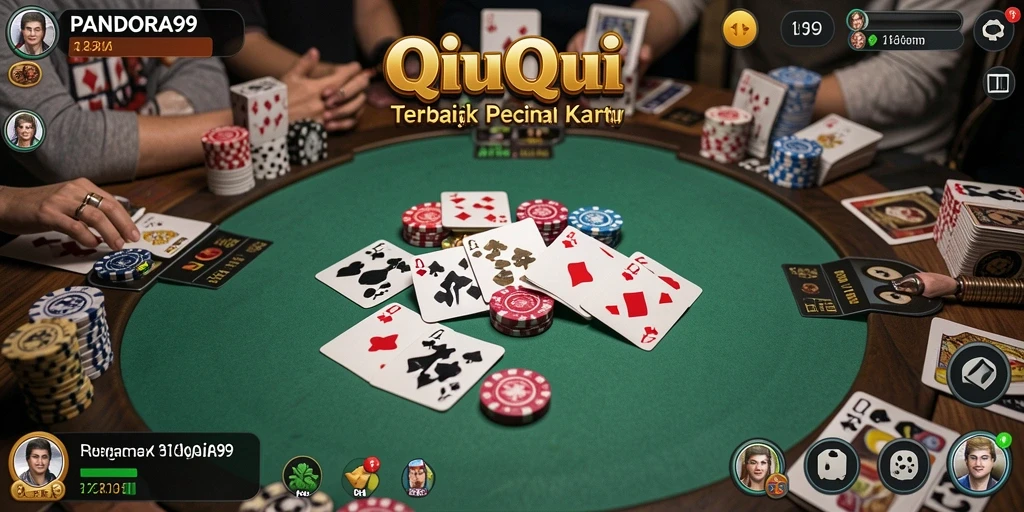 Tampilan seru gameplay QiuQiu di PANDORA99.
