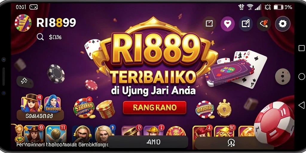 Tampilan seru gameplay Kasino di RI889 yang menghibur.