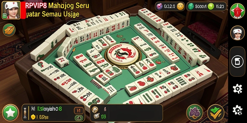Tampilan gameplay RPVIP8 yang menakjubkan dan penuh warna.