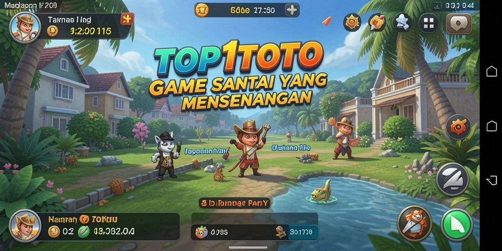 Tampilan gameplay yang seru dan menghibur dari TOP1TOTO.
