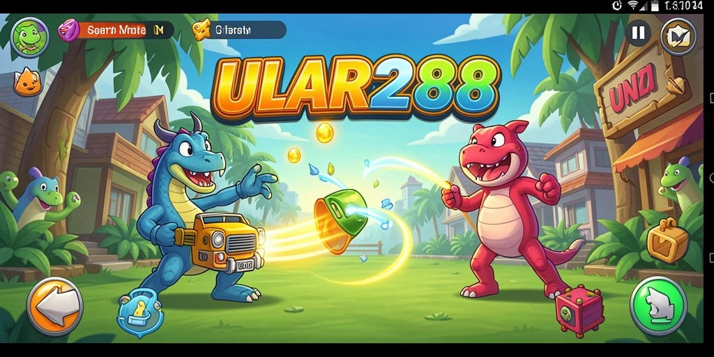 Tangkapan layar ULAR288 menunjukkan gameplay seru dan menantang.